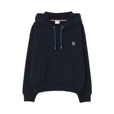 Paul Smith Women's Zebra Patch Parka "Navy"