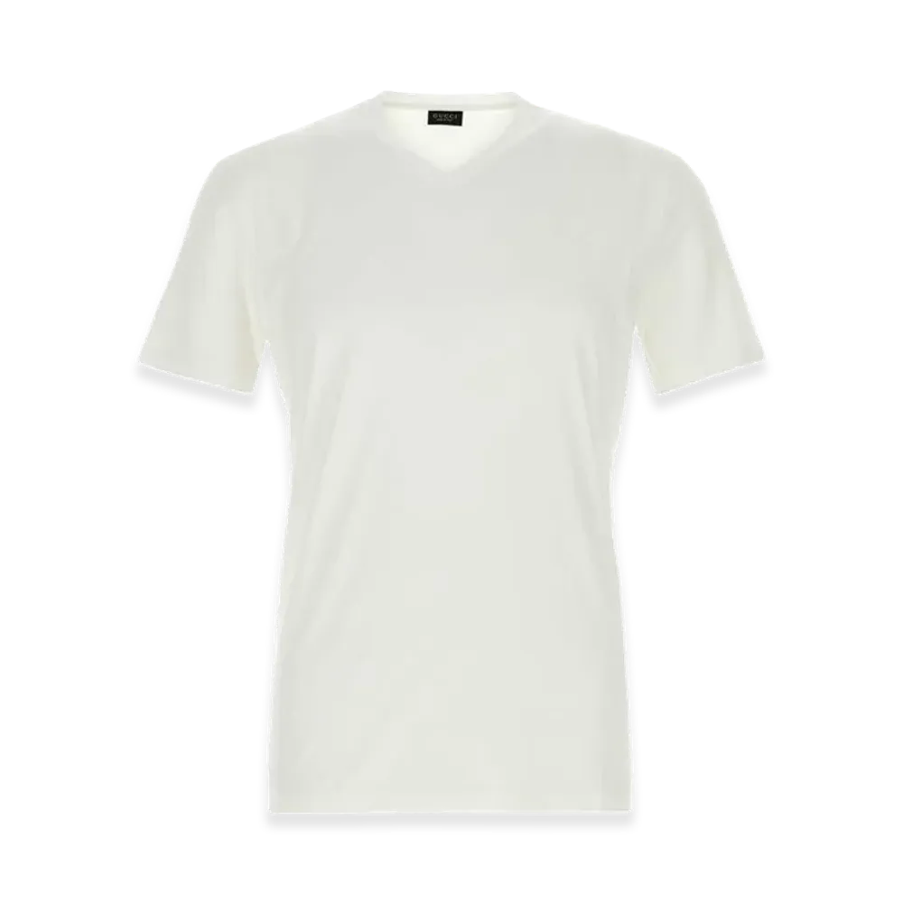 GUCCI Stretch Jersey T-Shirt "White"