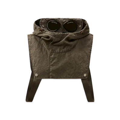 C.P. Company x OUR LEGACY WORK SHOP Oxford Detachable Goggle Hood "After Dark Grey"