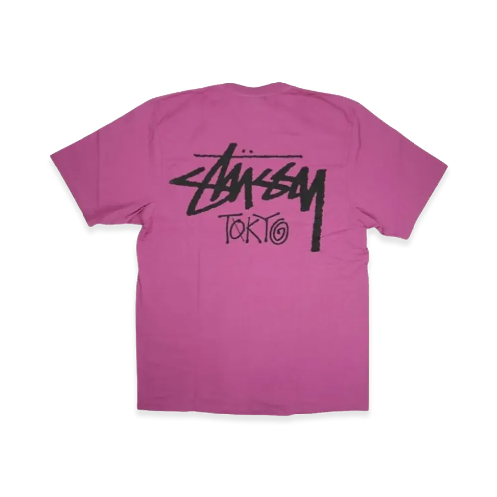 Stussy Stock Tokyo Exclusive S/S Tee "Berry"