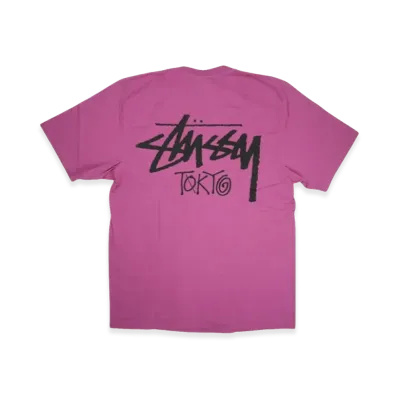 Stussy Stock Tokyo Exclusive S/S Tee "Berry"