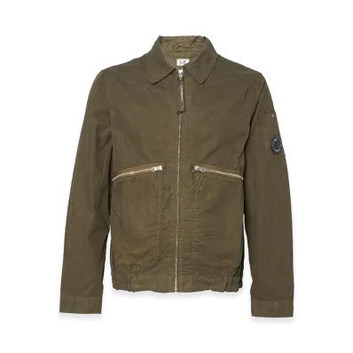 C.P. Company Cotton Micro-Reps Jacket "Green"