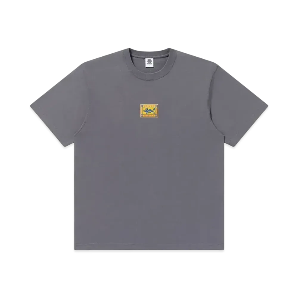 BlackEyePatch Dragon Stamp Tee "Charcoal"