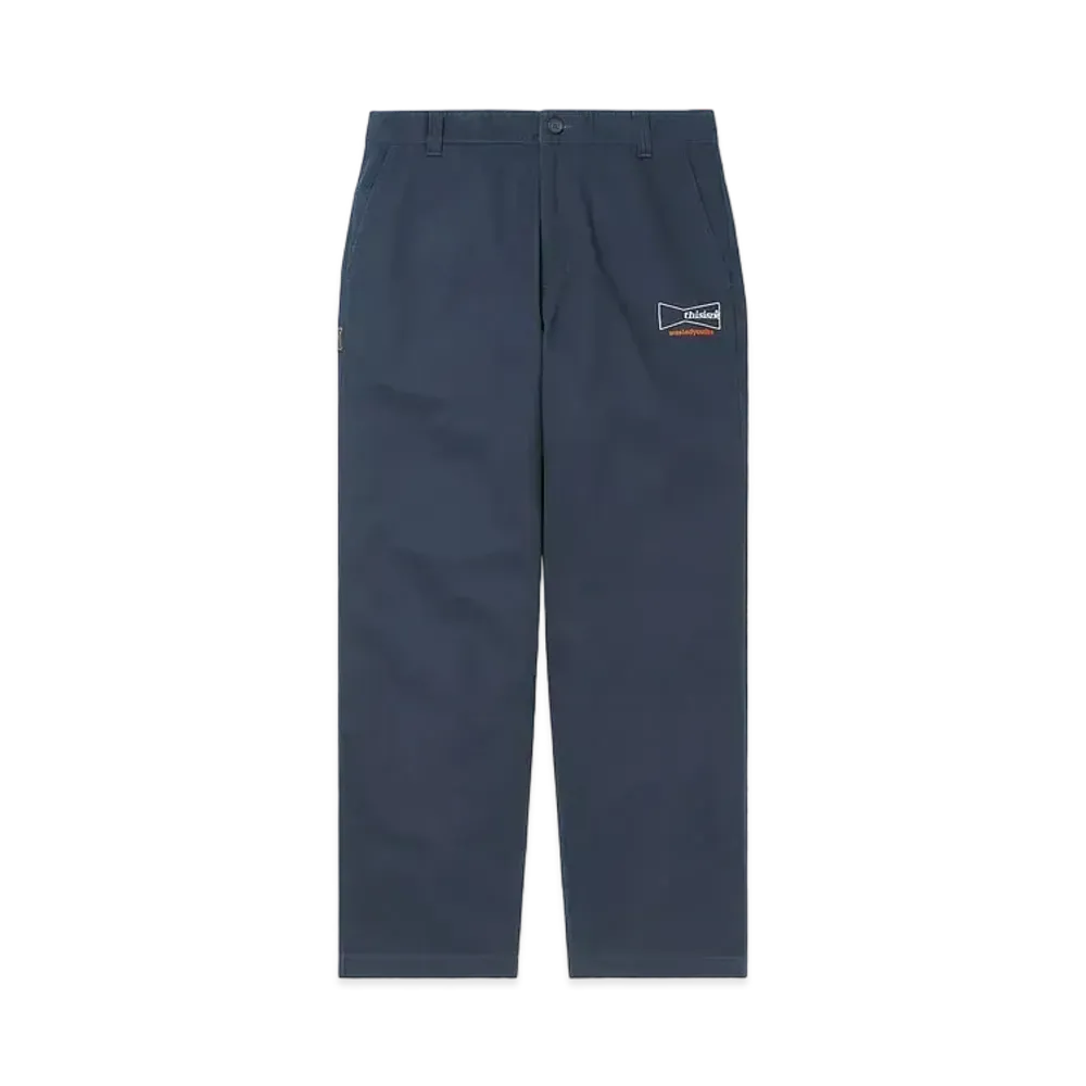 Wasted Youth x thisisneverthat WORK PANTS "Navy" / VERDY