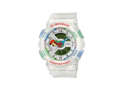 Casio G-Shock x Pokemon GA-110PKM-7AJR "White"