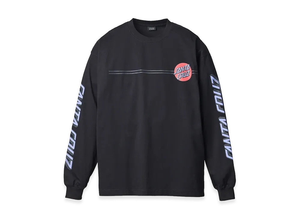 SEDAN ALL-PURPOSE Santa Cruz Classic Dot L/S Tee "Black"