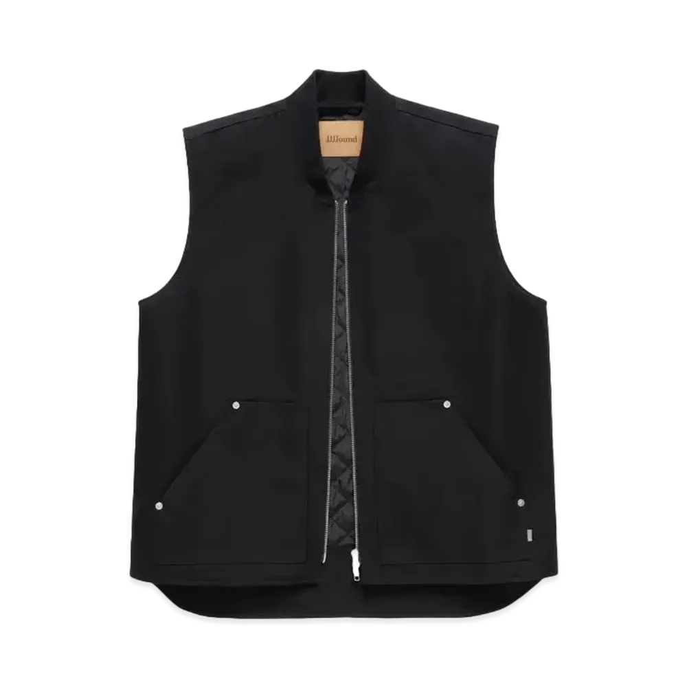 JJJJound Work Vest "Black"
