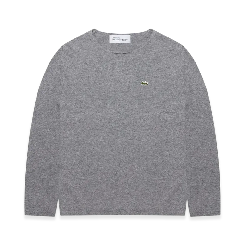 COMME des GARCONS SHIRT x LACOSTE Sweater "Gray"