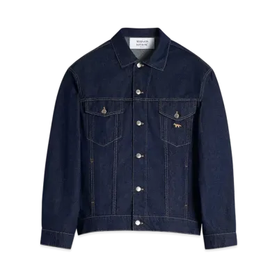 Maison Kitsune Trucker Jacket "Indigo"