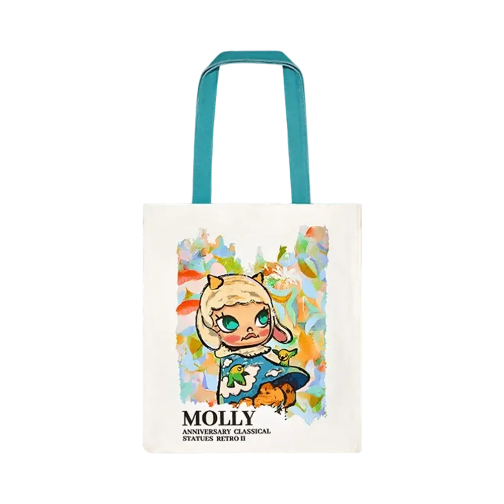 POP MART MOLLY Anniversary Classical Retro 2 Canvas Bag