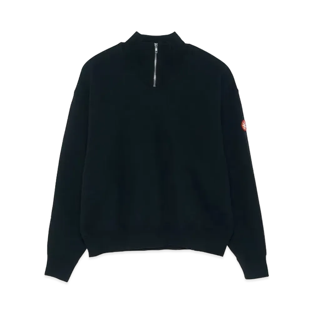 Cav Empt (C.E) HALF ZIP CASUAL SWEAT "Black"