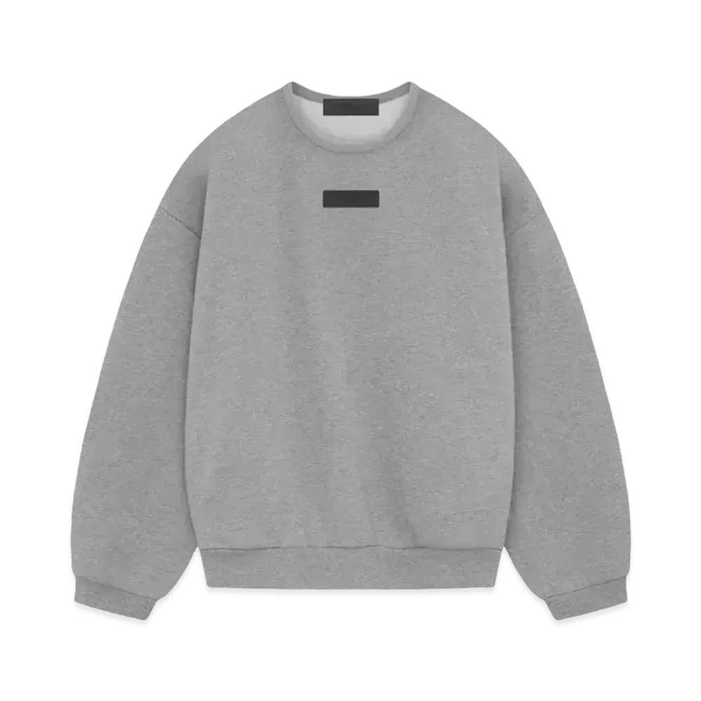 FEAR OF GOD ESSENTIALS Crewneck "Dark Heather Oatmeal"