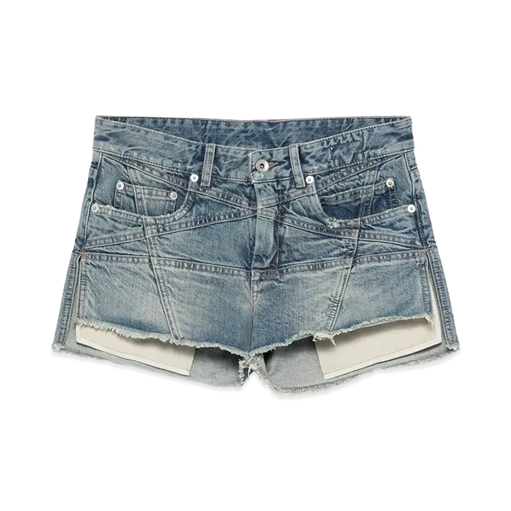 Rick Owens DRKSHDW Women's 'lana Cut Offs' Shorts "Blue"