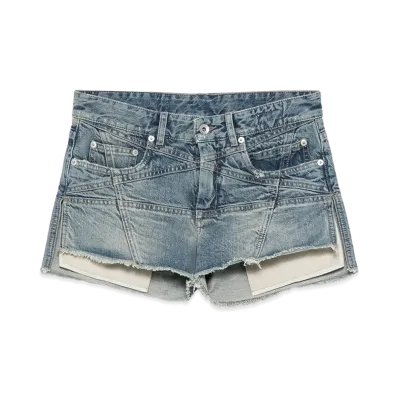 Rick Owens DRKSHDW Women's 'lana Cut Offs' Shorts "Blue"
