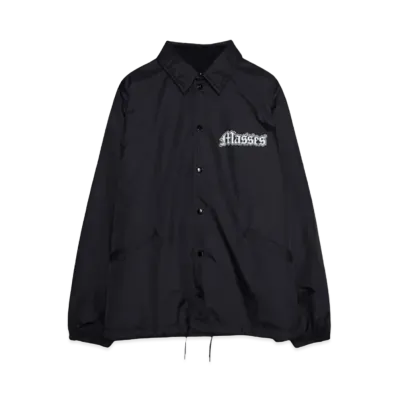 MASSES NYLON JKT CROW "BLACK"