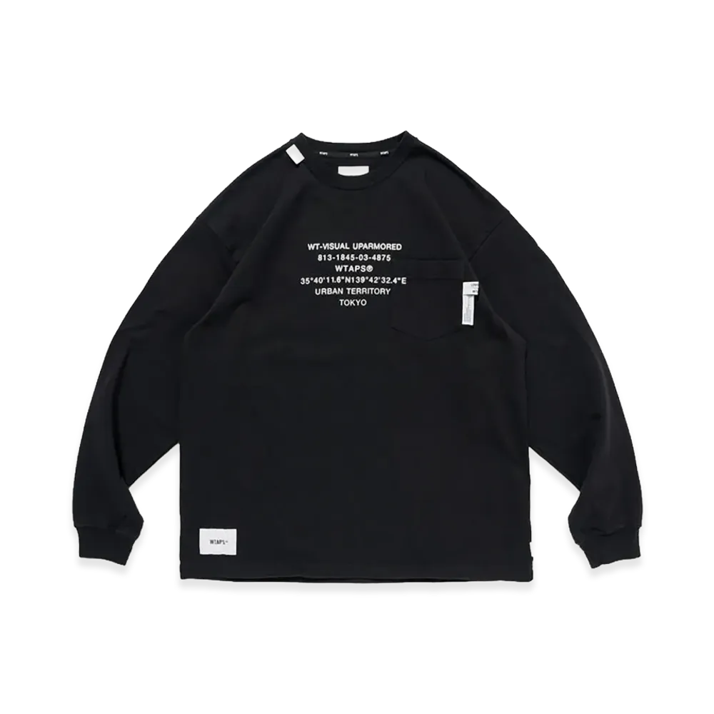WTAPS Insect / LS / Cotton "Black"