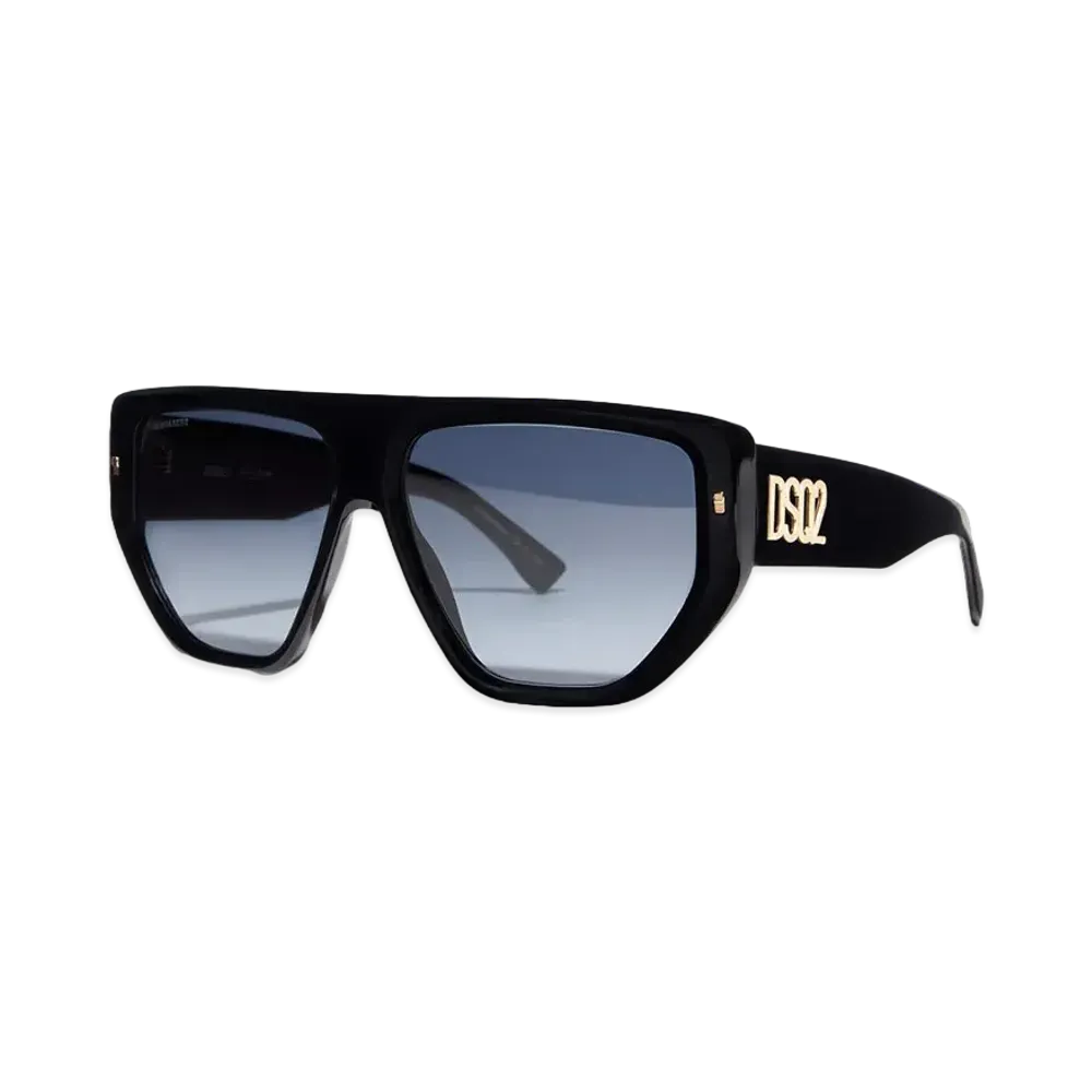 Dsquared2 Hype Black Gold Sunglasses #2 "Black"