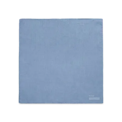 Graphpaper minus Botanical Dyed Linen Handkerchief "Blue"