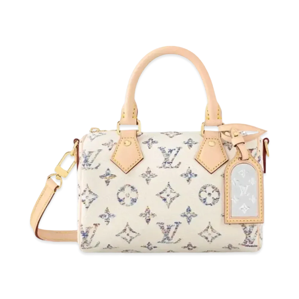 Louis Vuitton Speedy Bandouliere 20 Monogram Multicolor "Blanc"