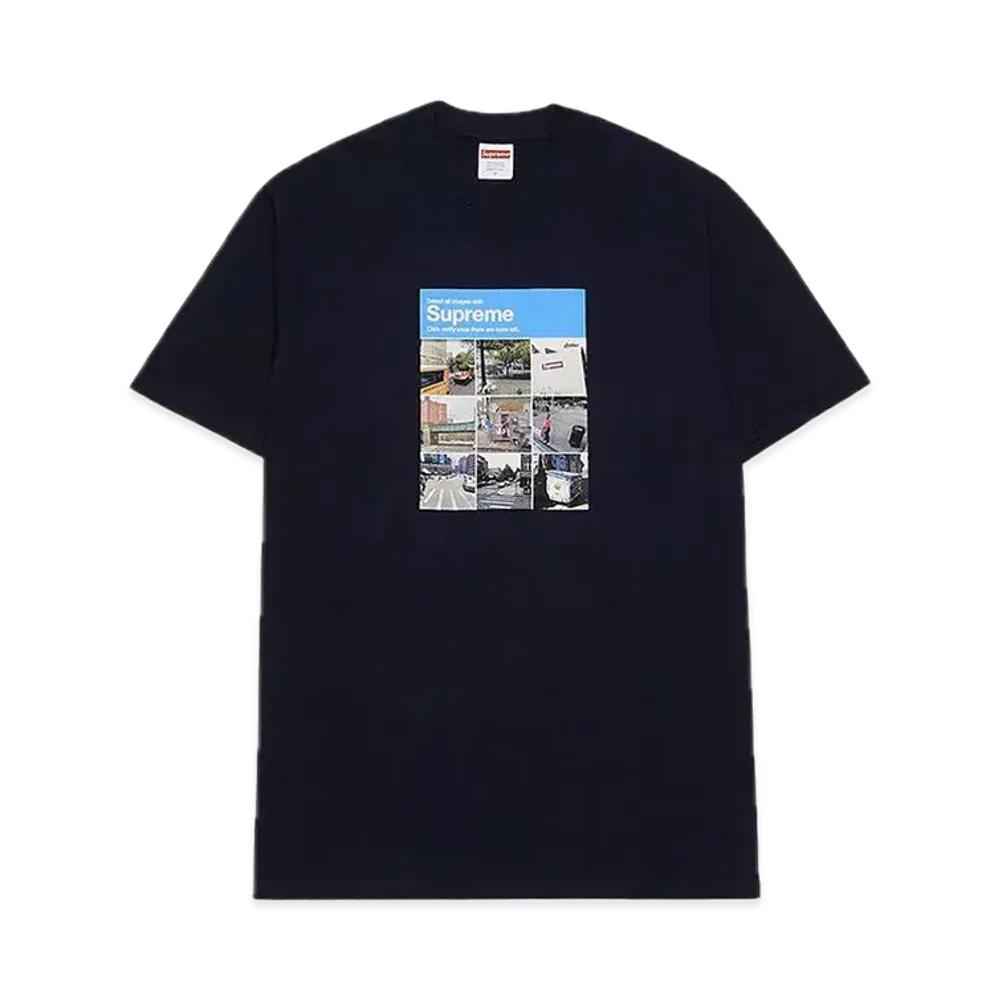 Supreme Verify Tee "Navy"