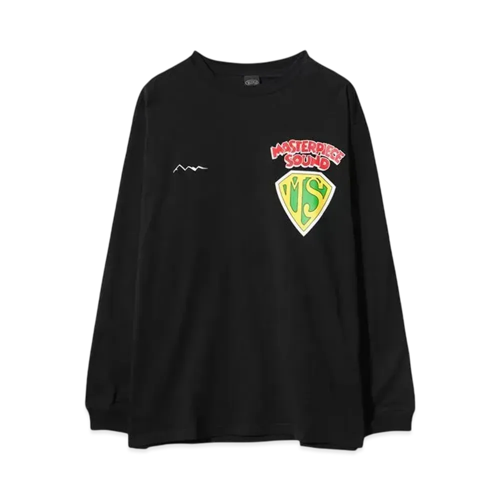 MANASTASH MASTERPIECE SOUND L/S TEE"BLACK"