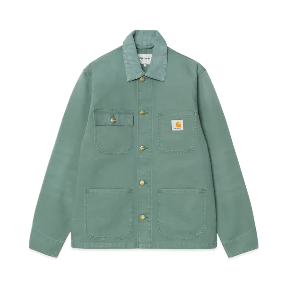 Carhartt WIP Michigan Coat "Silver Pine/Silver Pine(Stone Canvas)"