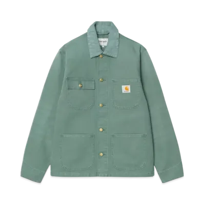 Carhartt WIP Michigan Coat "Silver Pine/Silver Pine(Stone Canvas)"