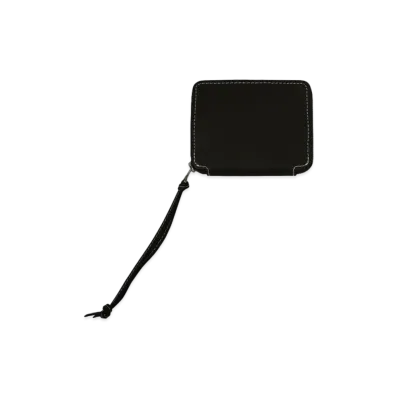 SOPO ROUND ZIP PURSE-DEG/ZE "BK"