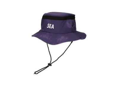 WIND AND SEA Nylon Safari Hat "Purple"