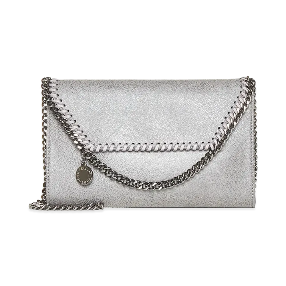 STELLA McCARTNEY Women's Falabella Shoulder Bag Wallet "Gray"
