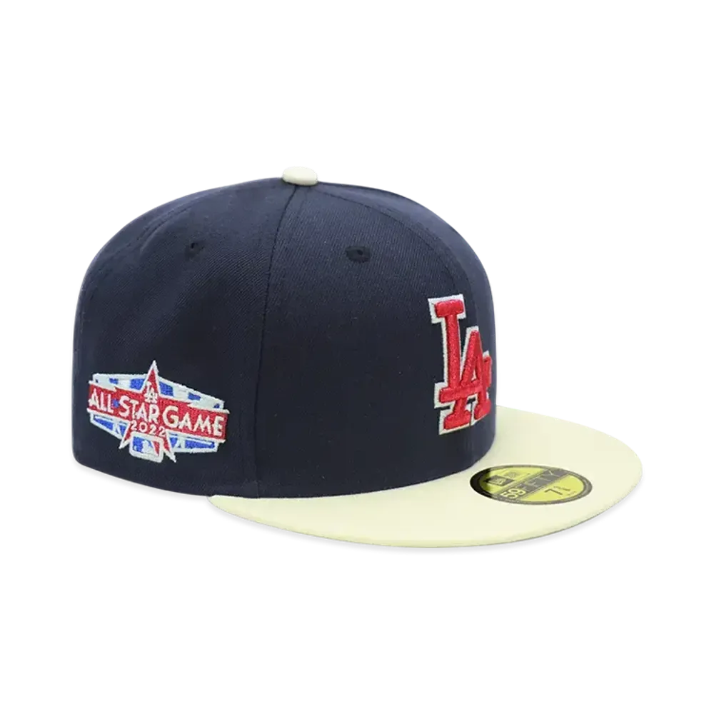 NEW ERA x THE CAP 'July 4th' 59Fifty Los Angeles Dodgers "Navy/Chrome White"