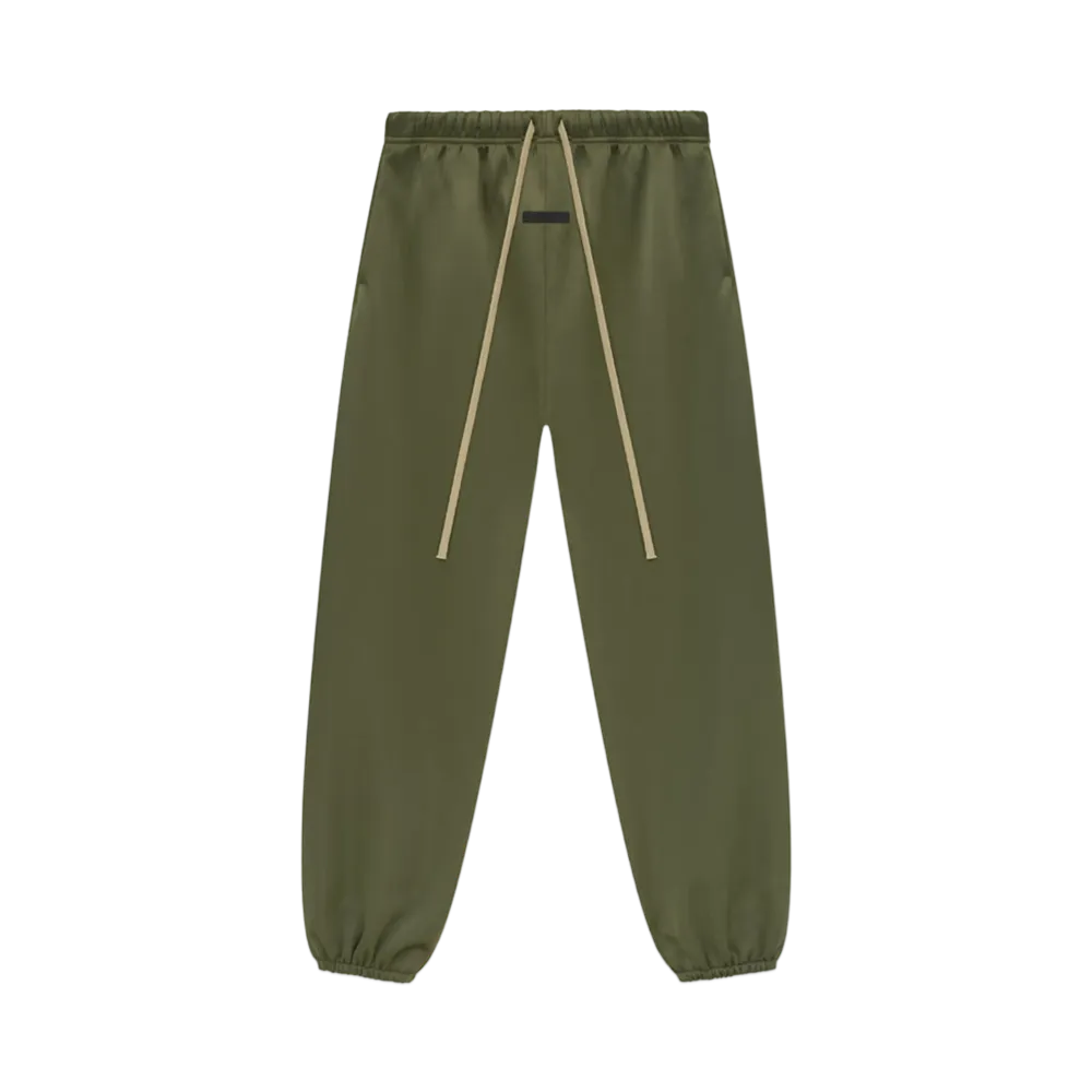 FEAR OF GOD Essentials Women's Satin Nylon Pant "Military"