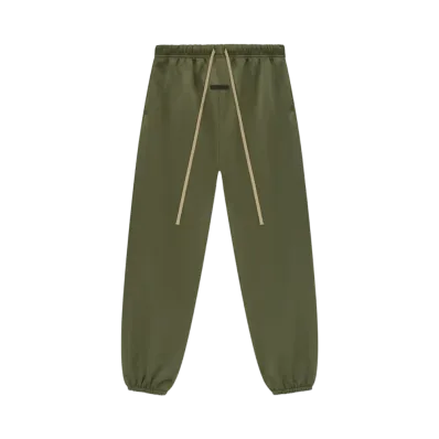 FEAR OF GOD Essentials Women's Satin Nylon Pant "Military"
