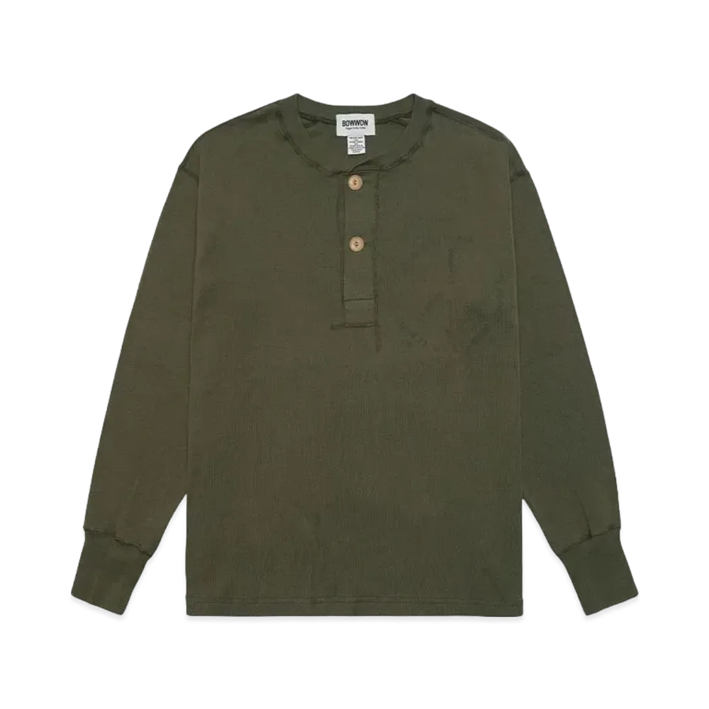 BOW WOW JOHN PEACE H/N CS "OLIVE STAMPED"
