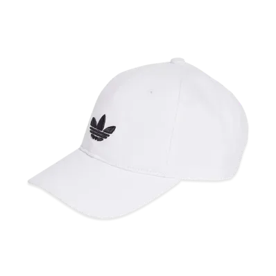 adidas Adicolor Classic Trefoil Baseball Cap "White"