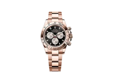 ROLEX Cosmograph Daytona 40mm Everose Gold 126505 "Bright Black/Sundust"