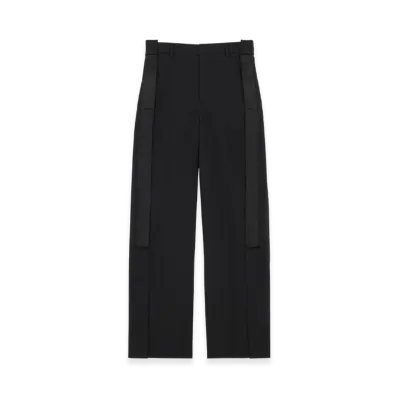 MM6 Maison Margiela Tailored Wool Trousers "Black"