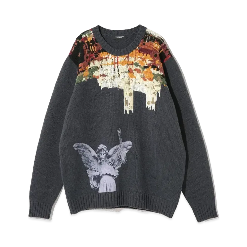 UNDERCOVER SWEATER "Gray Navy"