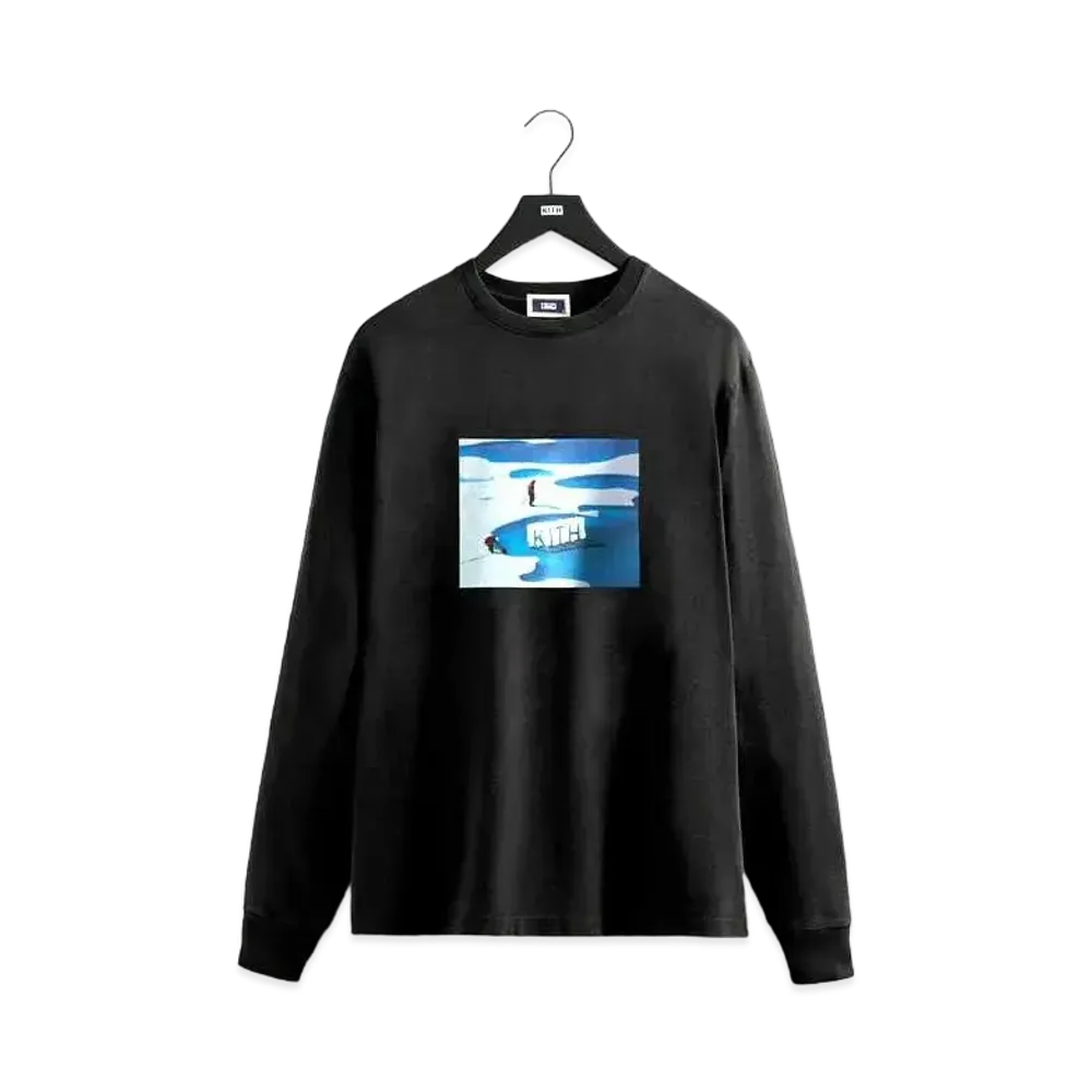 Kith Iceberg L/S Tee "Black"