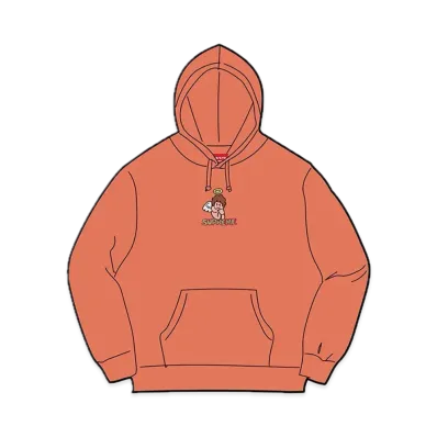 Supreme Angel Hooded Sweatshirt "Apricot"