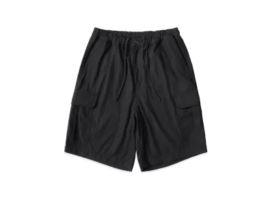 everyone Cotton Nylon Cargo Shorts "Black"