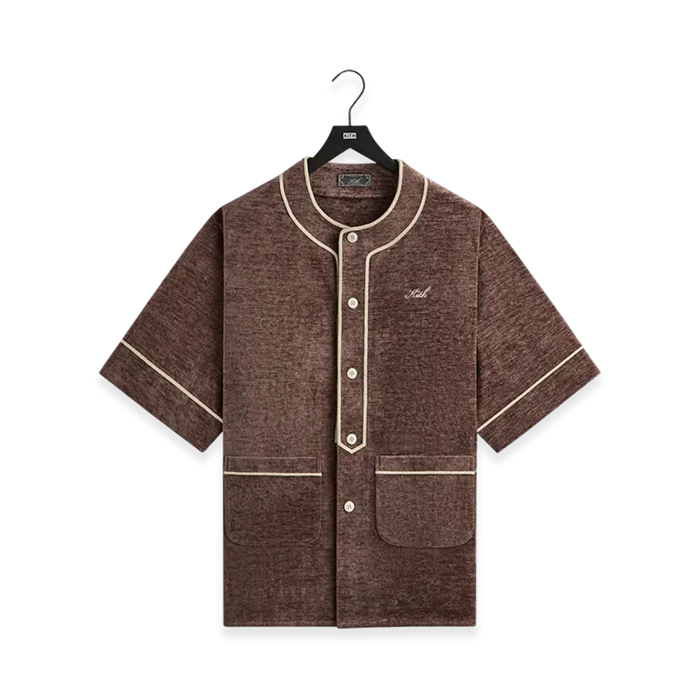 Kith Chenille Willis Baseball Shirt "Poise"