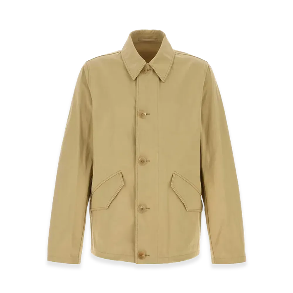 PRADA Cotton Jacket "Beige"
