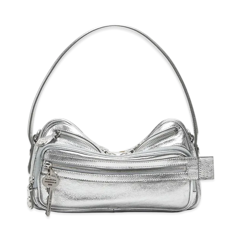 Acne Studios Camero Party Shoulder Bag "Silver"