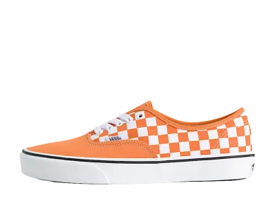 Vans Authentic Checkerboard "Orange/True White"