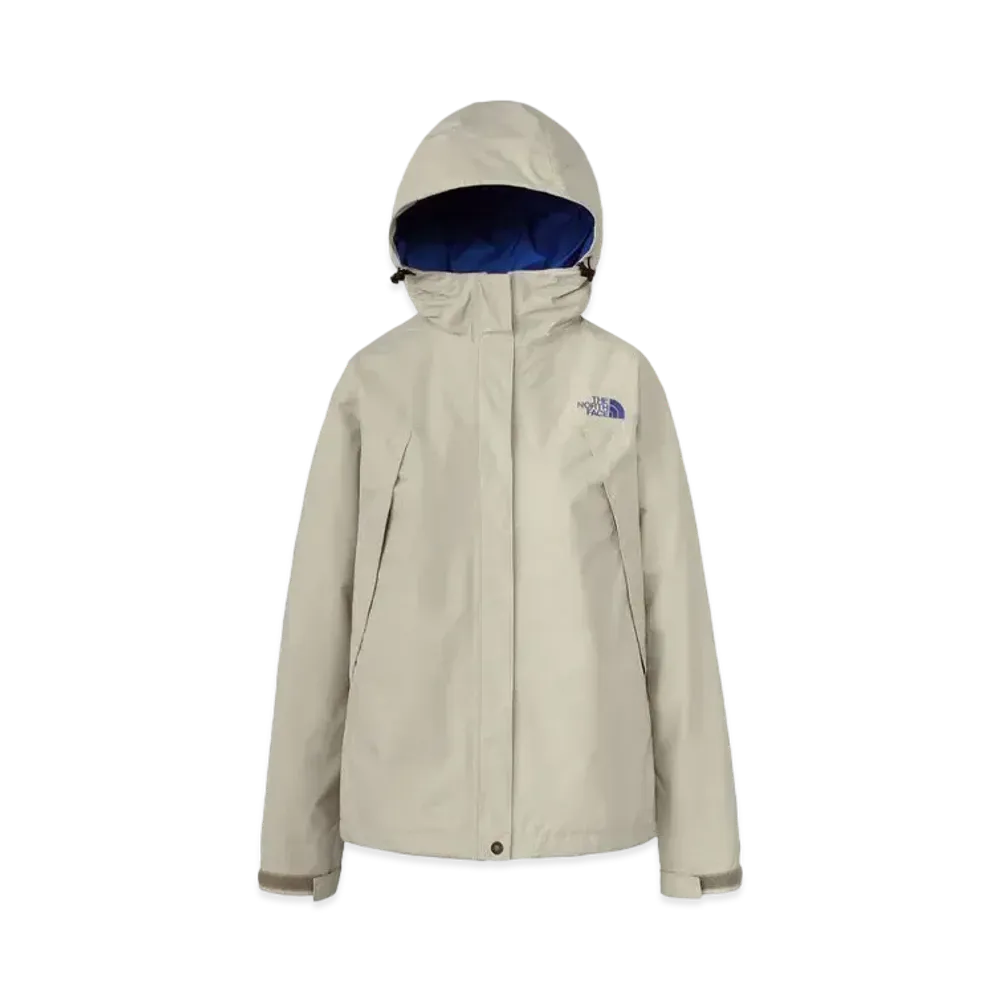 The North Face Scoop Jacket (Ladies) "Gravel/Solar Blue"
