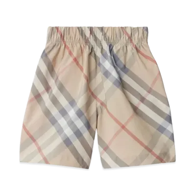 Burberry Kids KB4 Fabian Shorts "Beige"