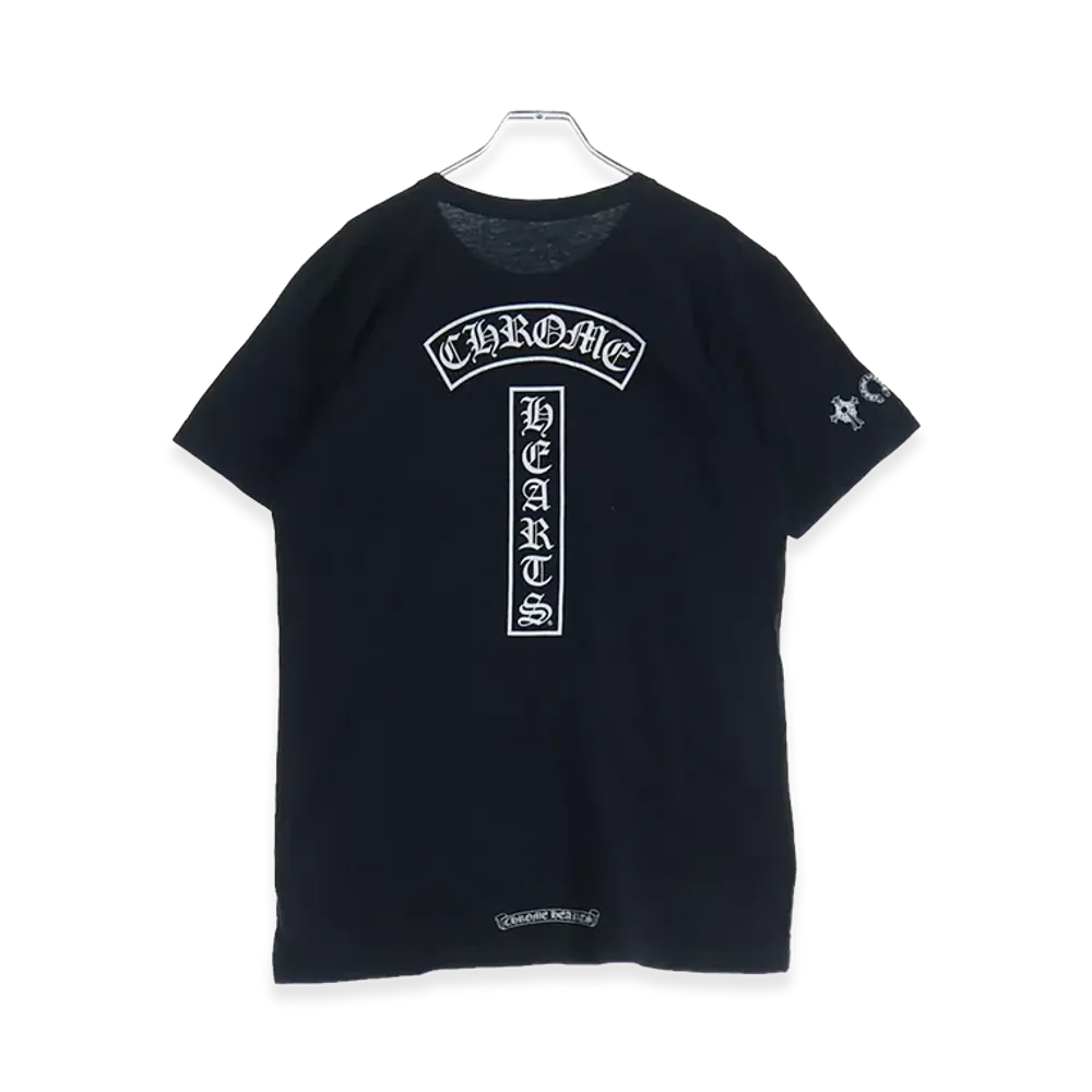 Chrome Hearts CH Plus Horseshoe Back T-Bar Print S/S T-Shirt "Black"