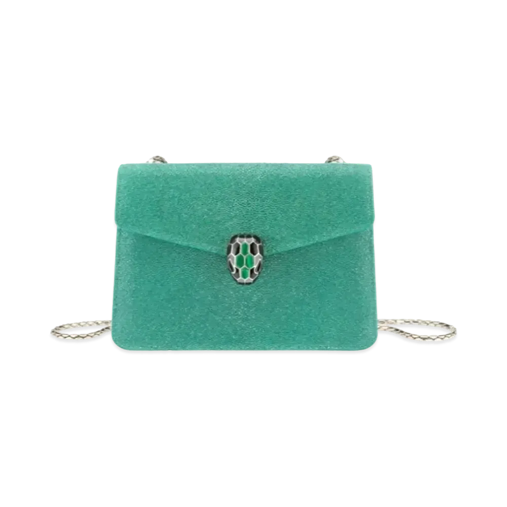 BVLGARI Serpenti Forever Crossbody Bag "Green"