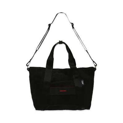 COMME des GARCONS HOMME x Briefing W-Name Cotton Canvas Bag "Black"